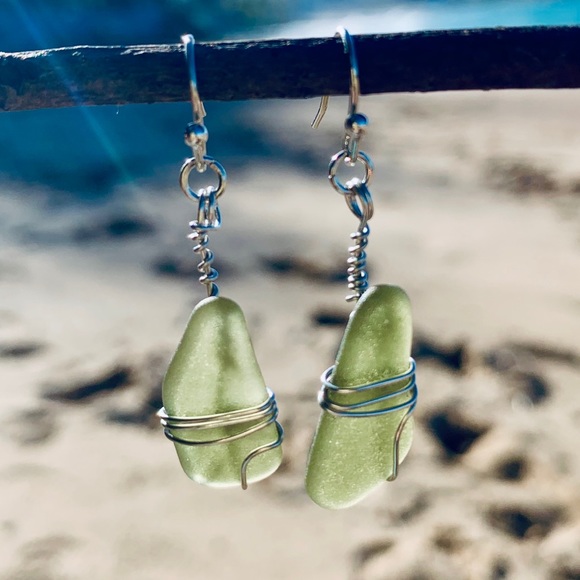 Jewelry - Rainforest Love Seaglass Necklace